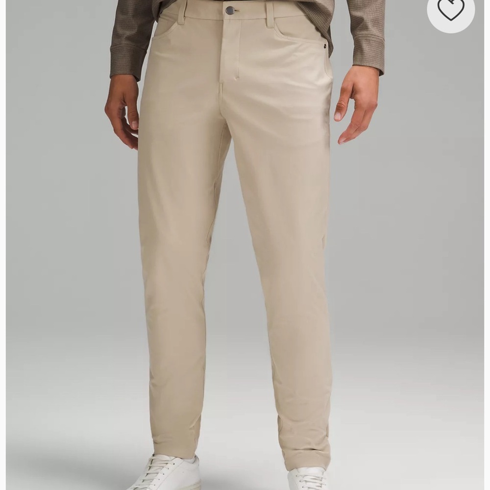 Like New Lululemon ABC warpstreme performance pants size 31x30 slim fit
